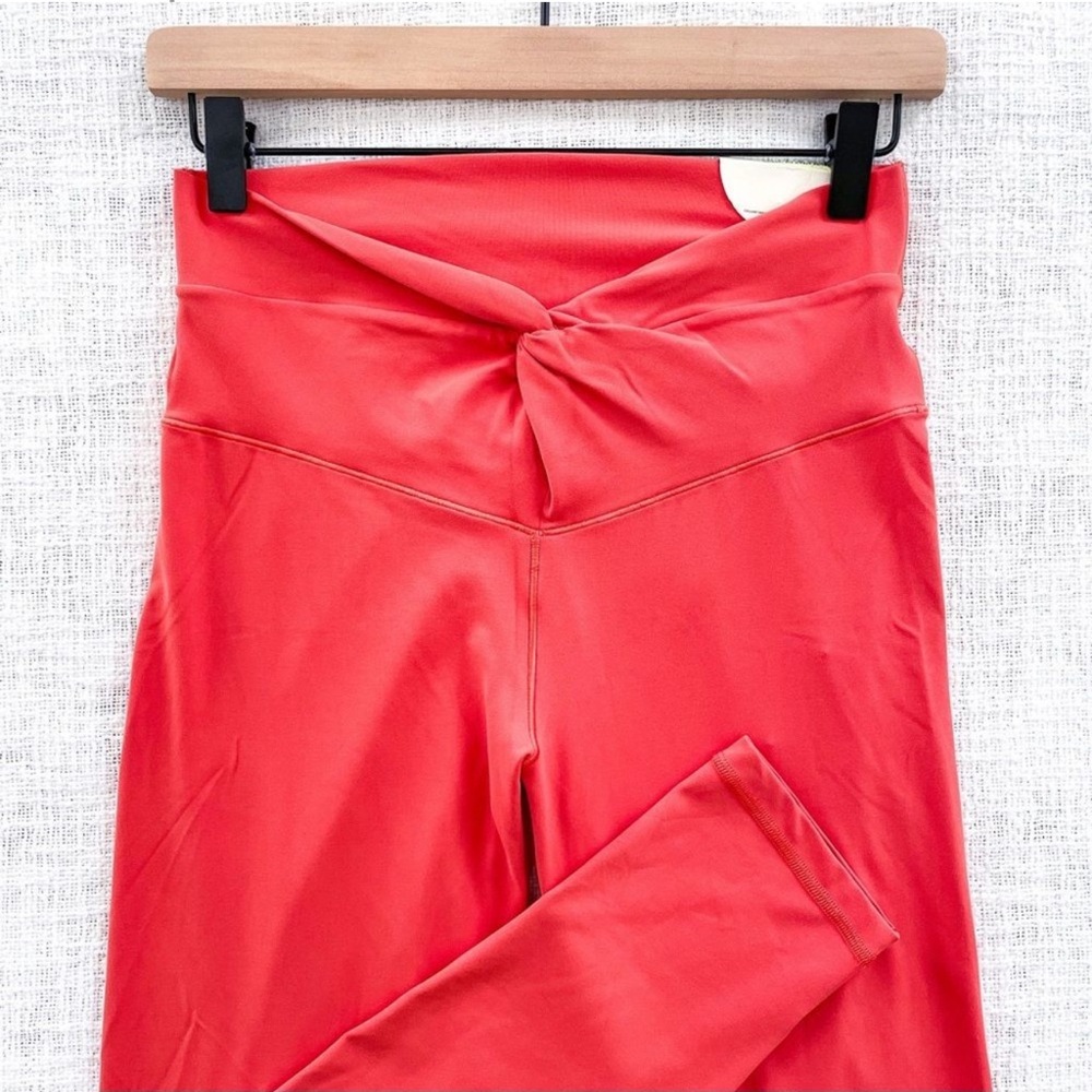 Aerie Coral High-Waisted Leggings